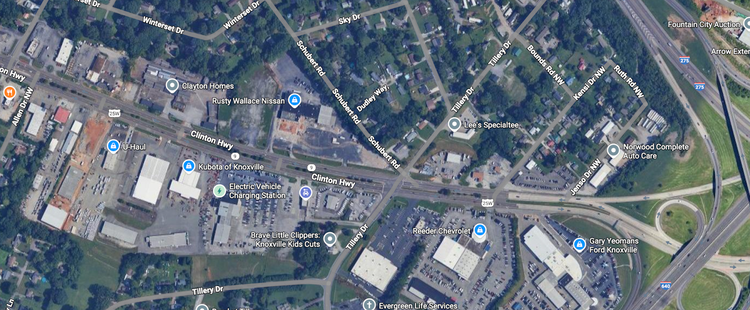 Clinton Hwy & Tillery Dr