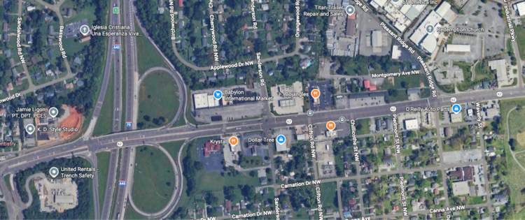 Western Ave & Sanderson Rd